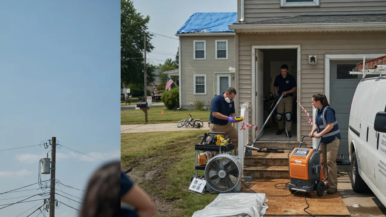 Water Damage Repair in Mattawana, PA near me